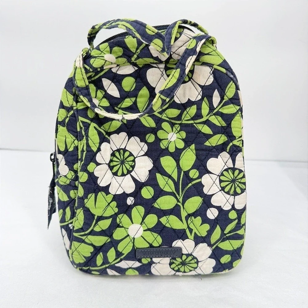 Vera Bradley Lucky You Lunch Bag Quilted Floral Insulated Bag Picnic Travel